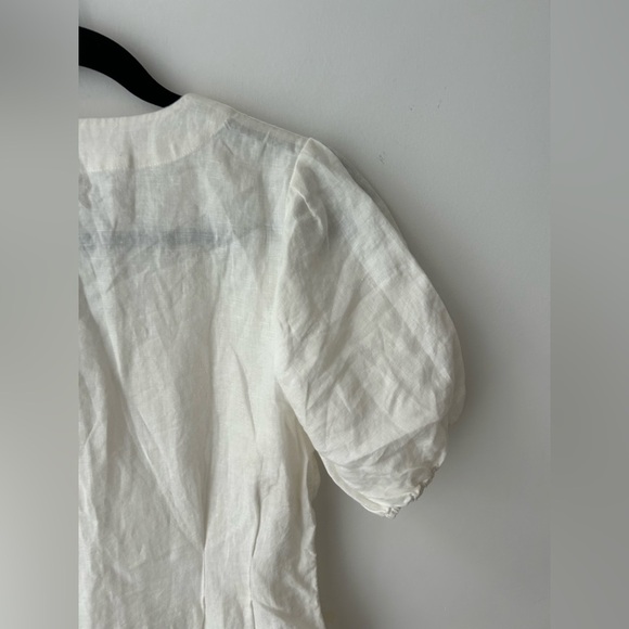 Aritzia Wilfred linen white mini dress - Picture 12 of 12